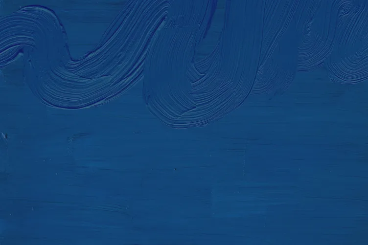 Carta Da Parati A Effetto Cielo Blu Pitturato - Hovia
