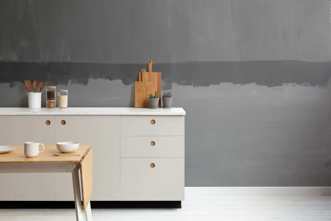 Vista Gray Wallpaper Mural