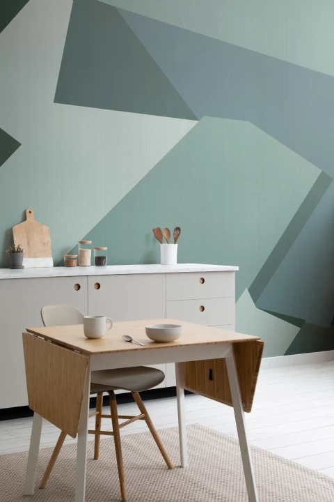 Klee Abstract Camo Wallpaper Mural