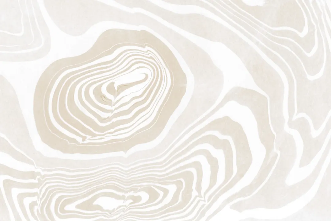 Japanese Marbled Art Beige Suminagashi Wallpaper Mural