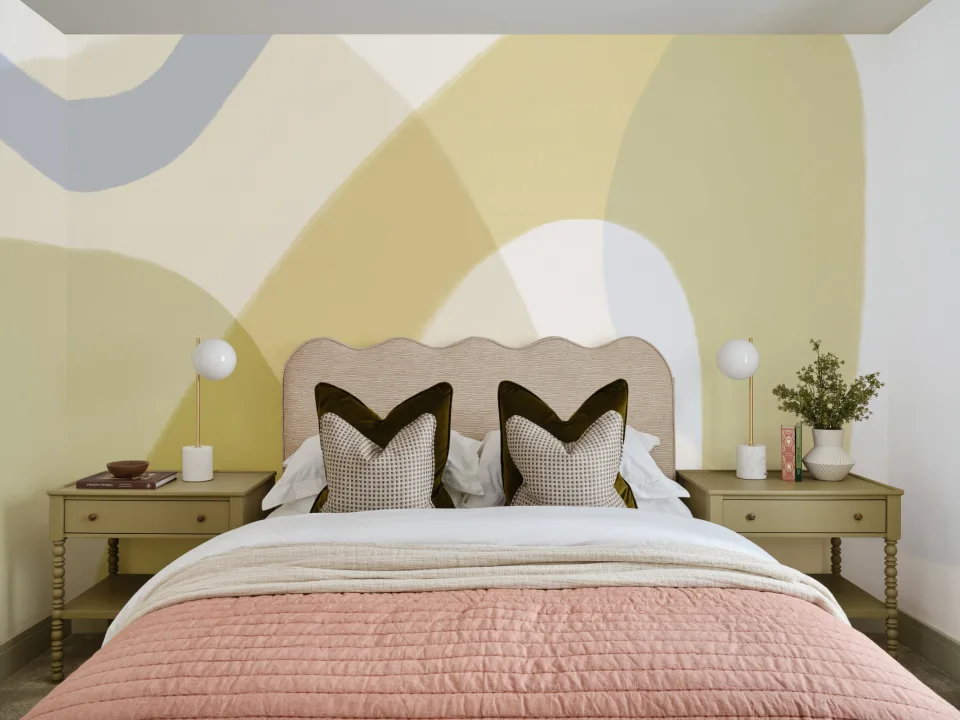 Multicolor Abstract Art Contemporary Wall Mural