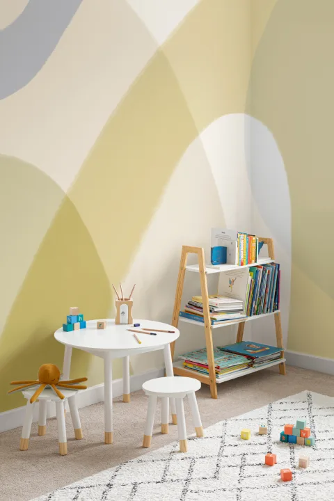 Multicolor Abstract Art Contemporary Wall Mural