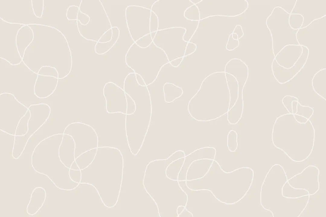 Beige abstrakt doodle fototapet