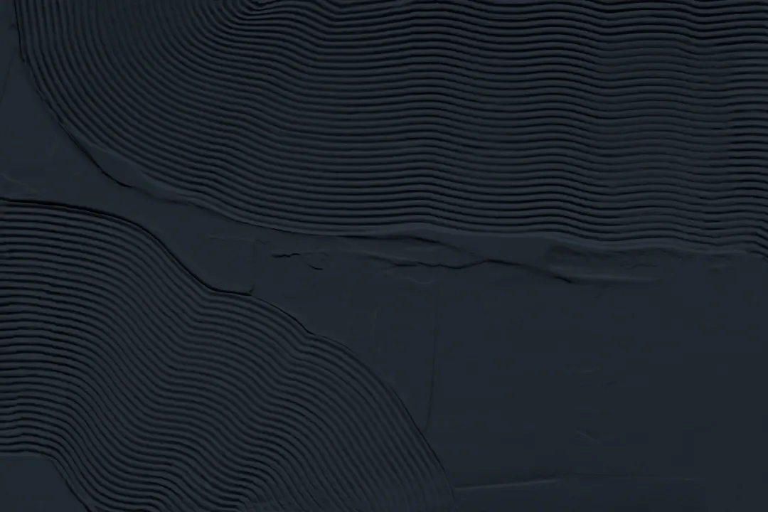 Papier peint panoramique de lignes abstraites sculptées, bleu marine