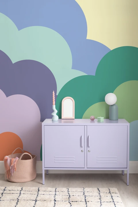 Elizabeth Olwen Happy Skies Multi Mural