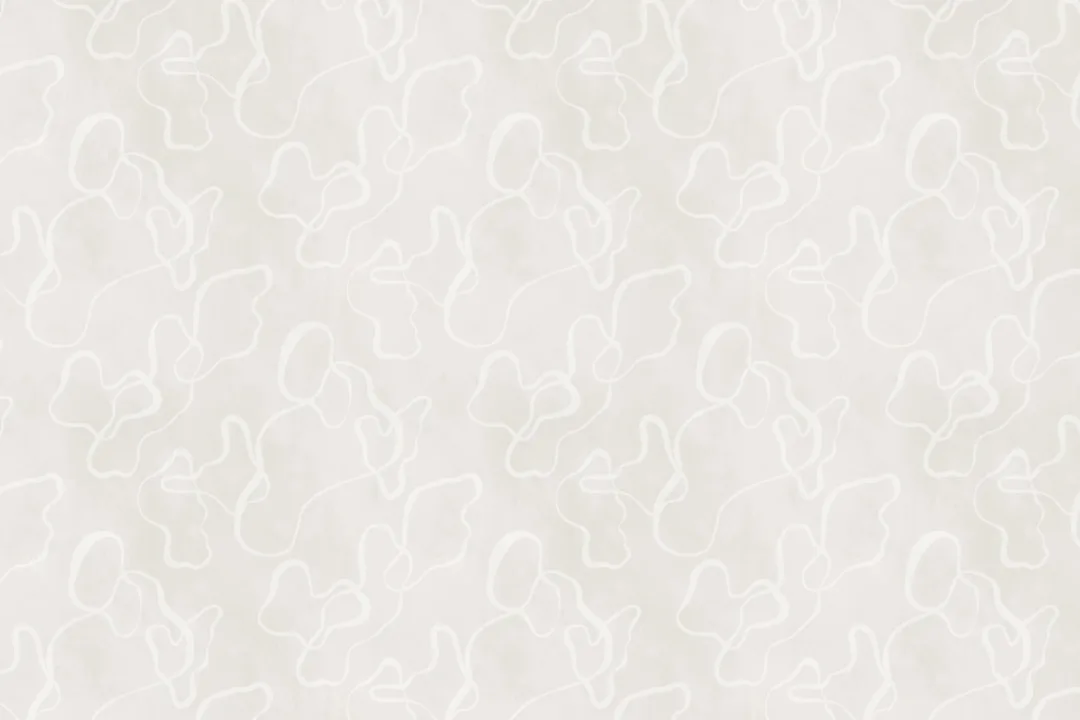 Neutral Modern Abstrakt Scribble Ritning Fototapet