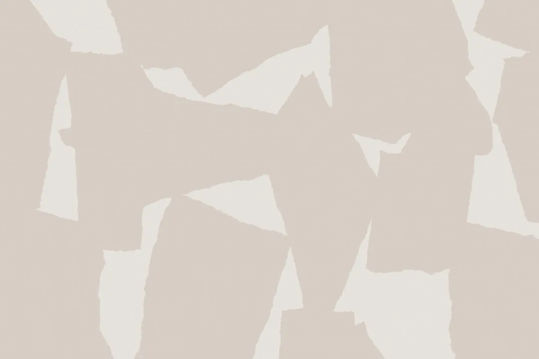 Neutral Tone Graphic Abstract Repeat Pattern Wallpaper