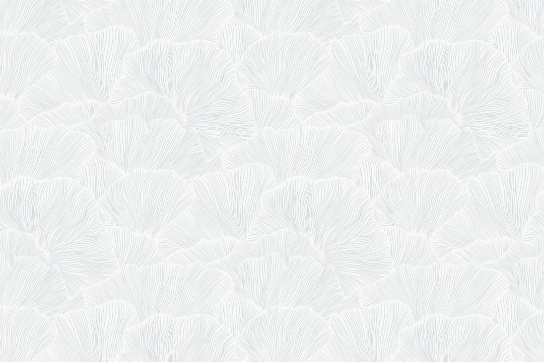 Blå minimalistisk svamp fototapet