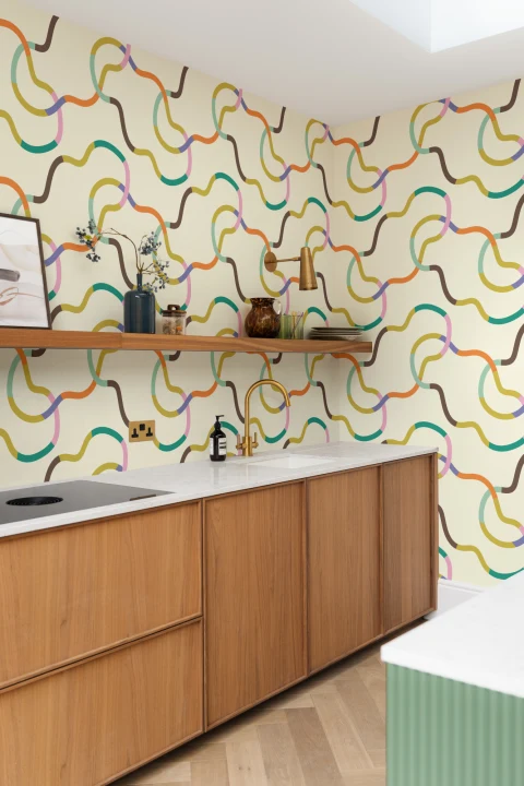 Elizabeth Olwen Chromaloop Multi Mural
