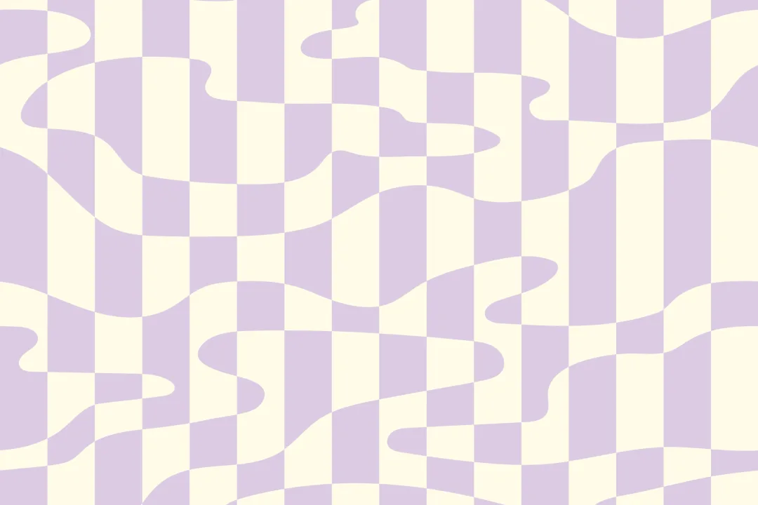 Elizabeth Olwen Stripescape Purple Mural