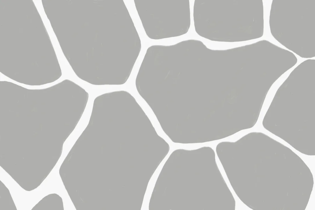 Gray Giraffe Print Wallpaper Mural