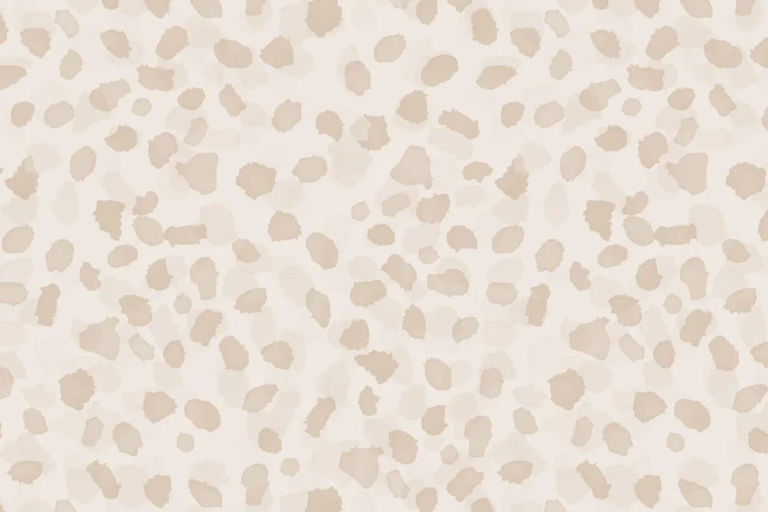Papel Pintado de Leopardo en Tonos Beige
