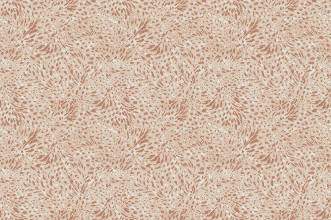 Roze abstracte patroonmuurschildering voegt een kunstzinnige sfeer toe muurschildering