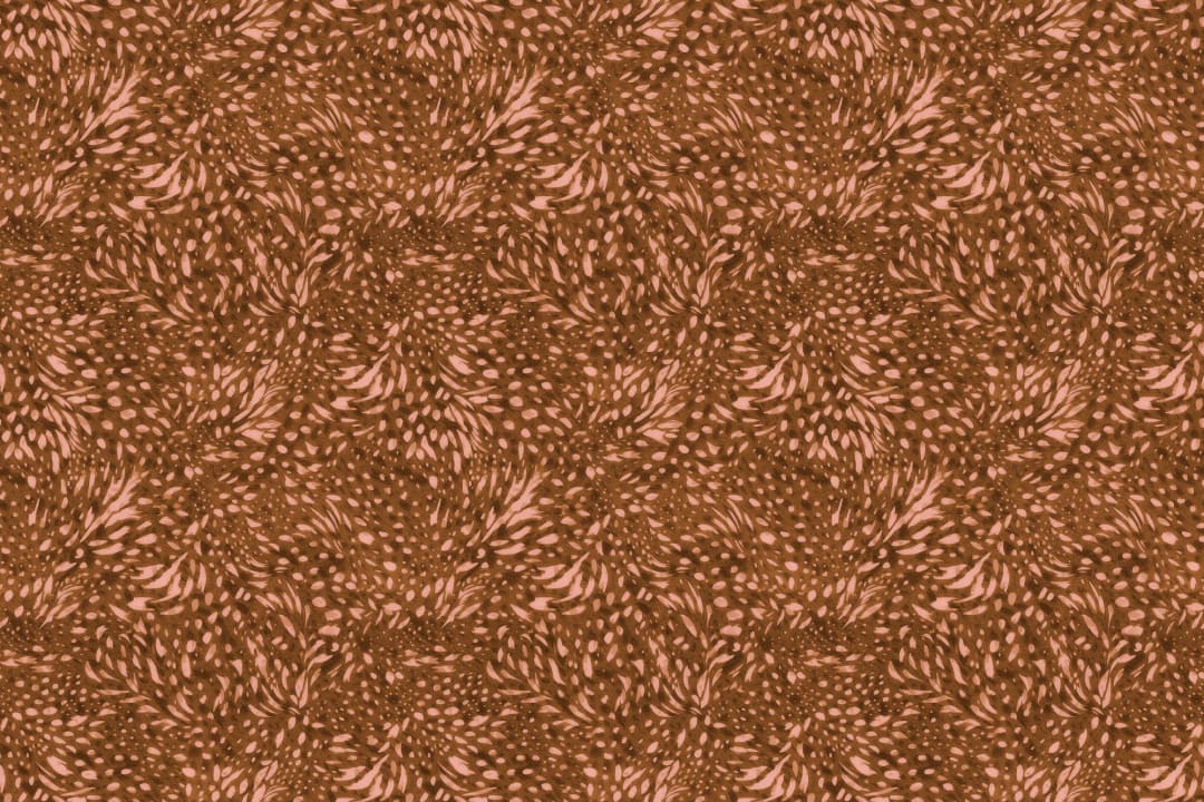 Brown Abstract Pattern Animal Print Mural