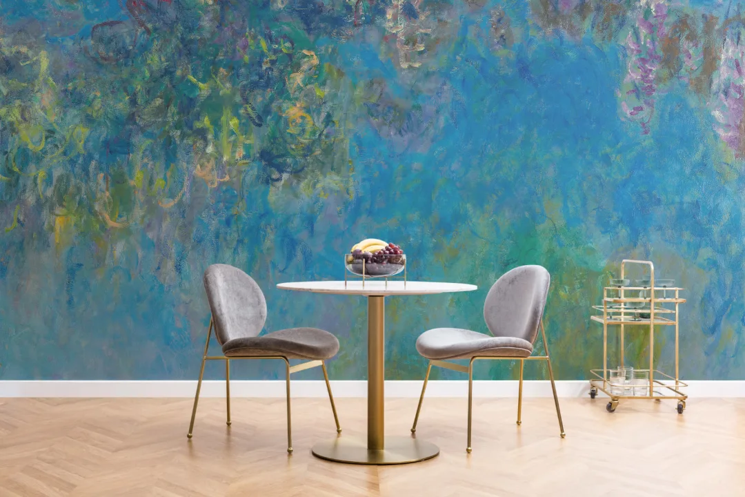 Wisteria by Monet Wallpaper Mural
