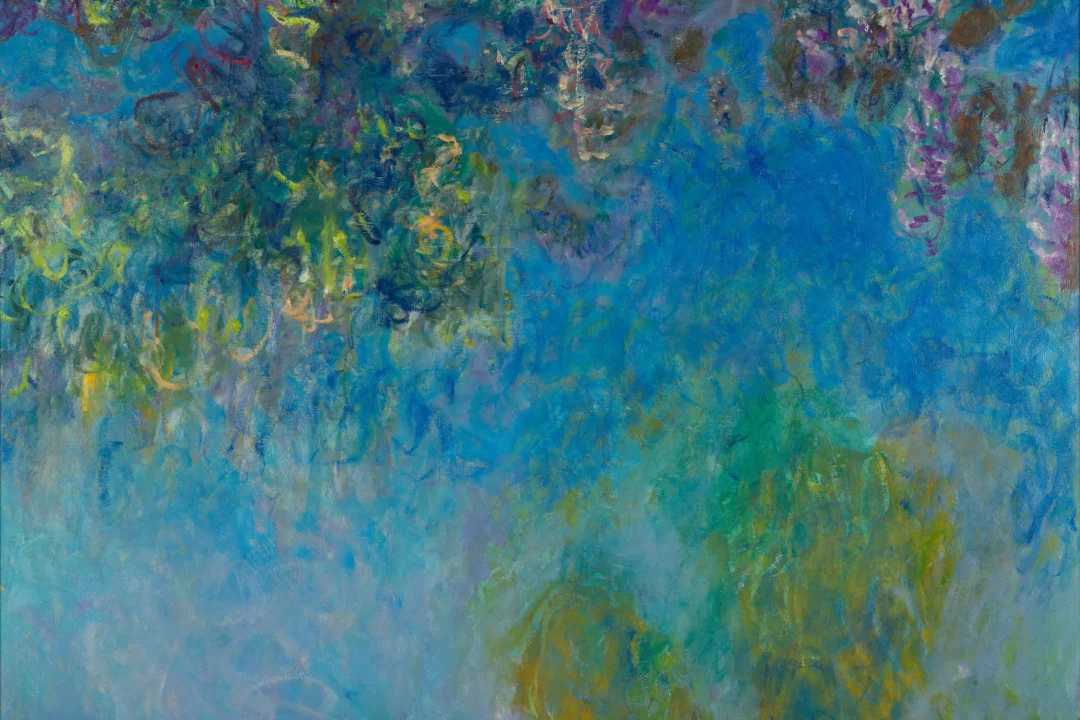 Wisteria by Monet Wallpaper Mural