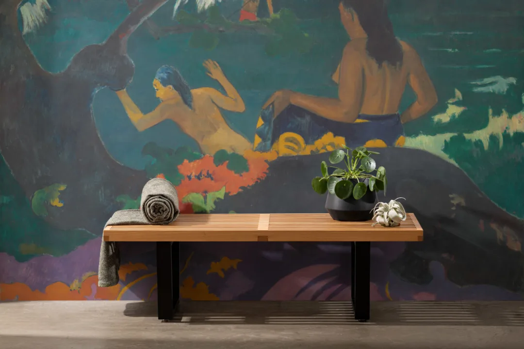By The Sea by Gauguin Wallpaper Mural