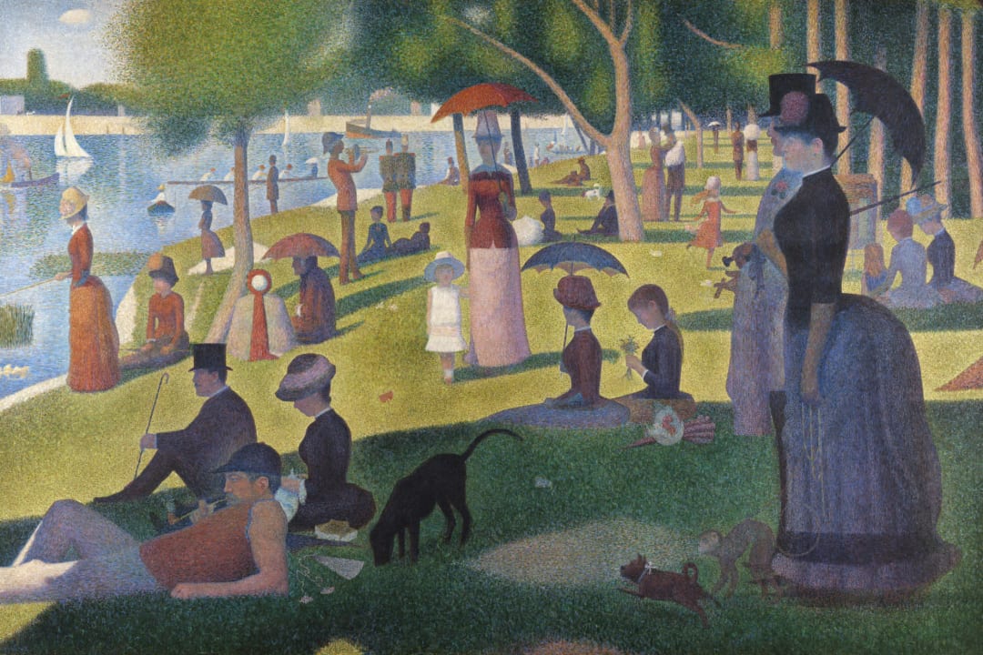 Mural Papel Pintado Un Domingo por la Tarde en la Isla de La Grande Jatte