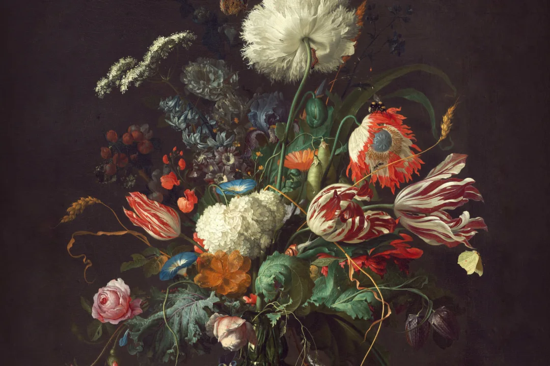 Papier Peint Panoramique Vase de Fleurs par Jan Davidsz de Heem