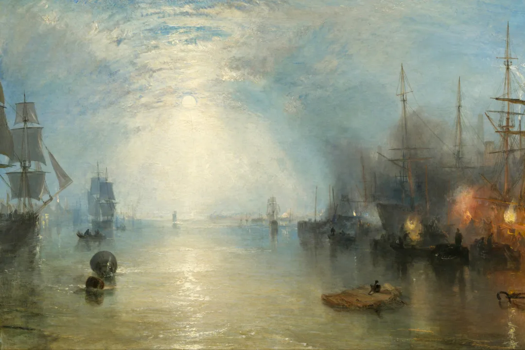 Keelmen Heaving in Coals by Turner Wallpaper Mural