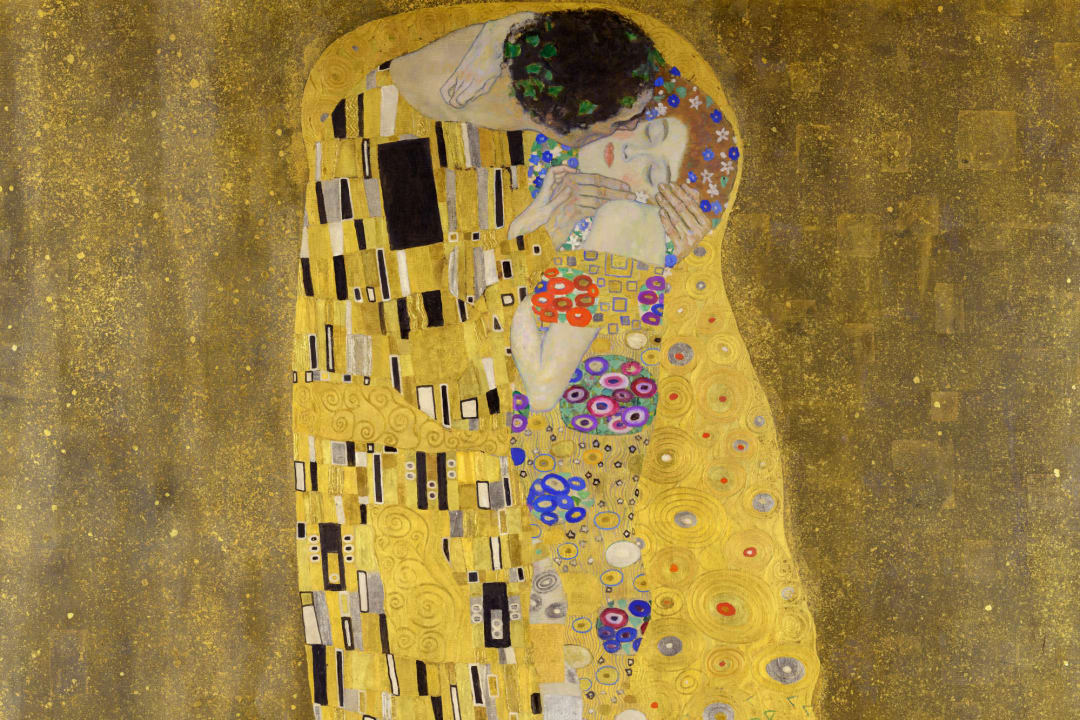 Gustav Klimt the Kiss Wallpaper Mural