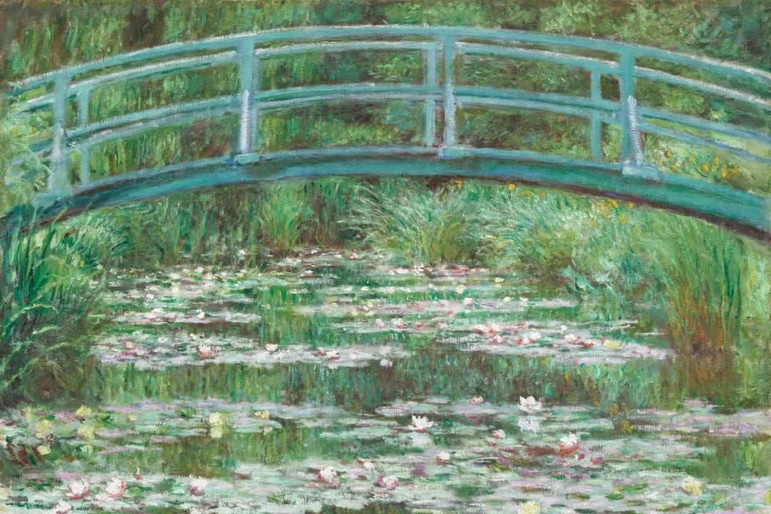 Monet Lily Pond Painting Art Wallpaper Mural