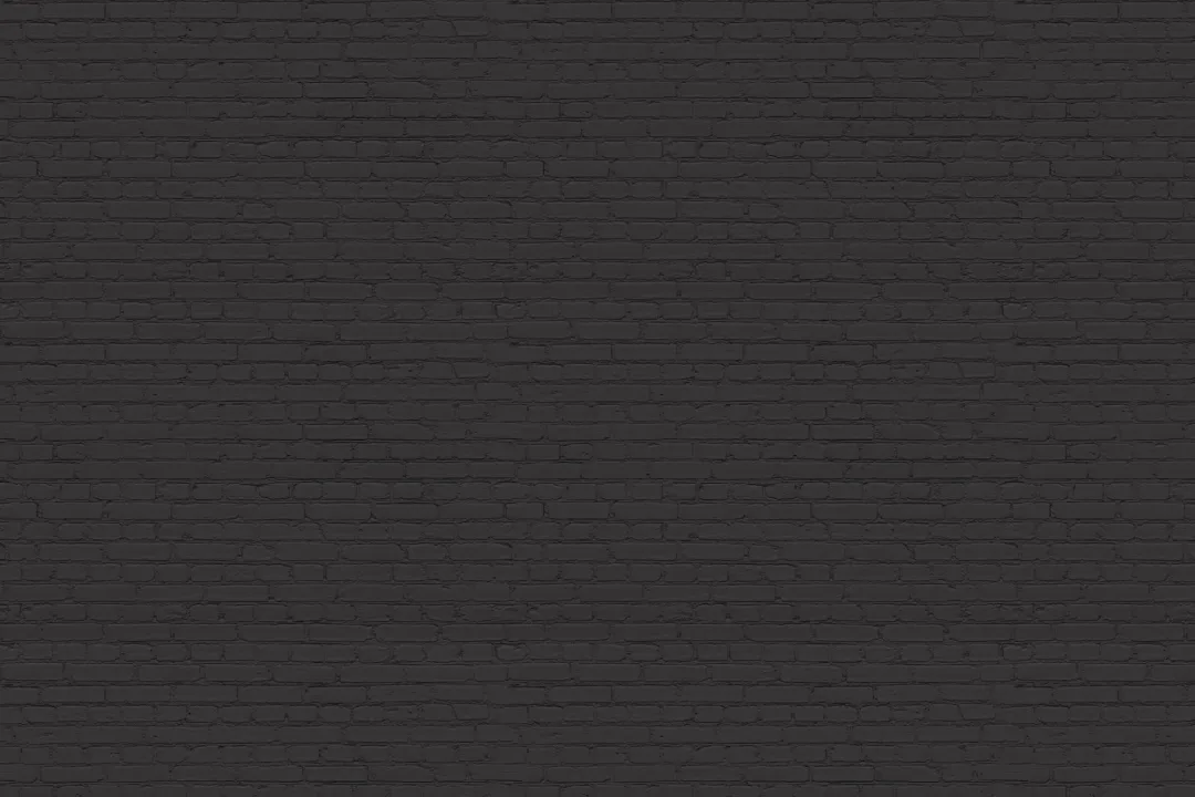 Papier Peint Panoramique en Briques Noires