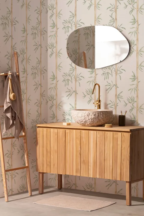 Watercolor Bamboo Wallpaper