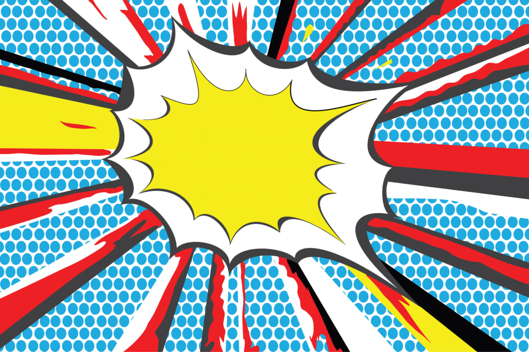 BANG Pop Art Wallpaper Mural