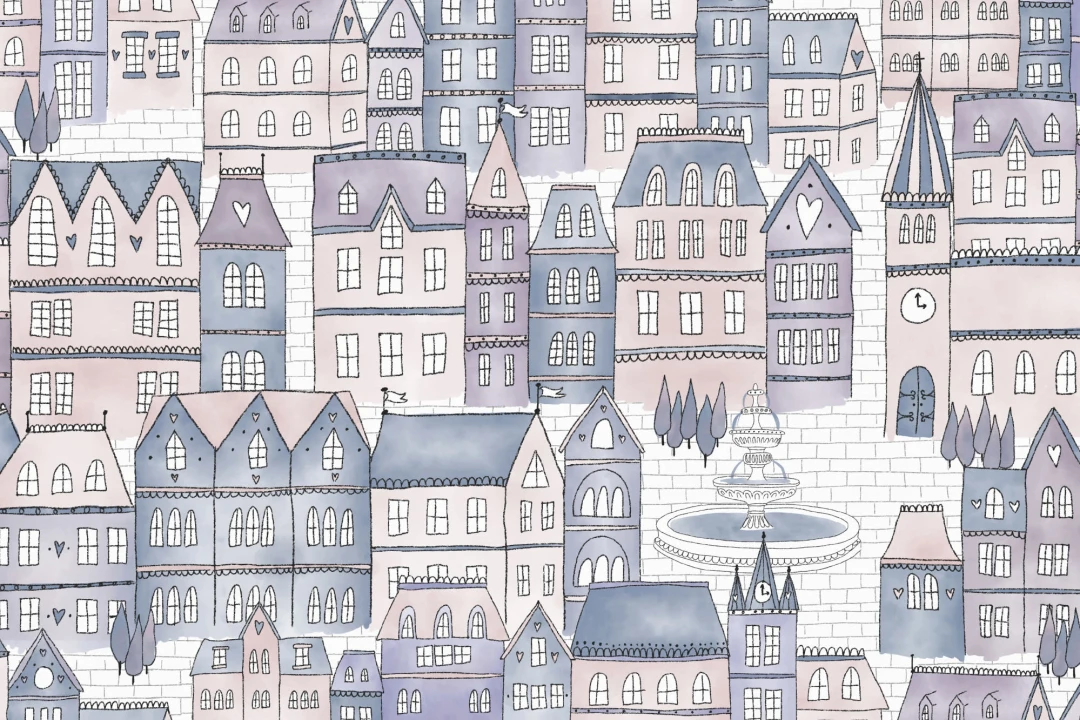 Fairytale Castle Princess Theme Wallpaper Mural