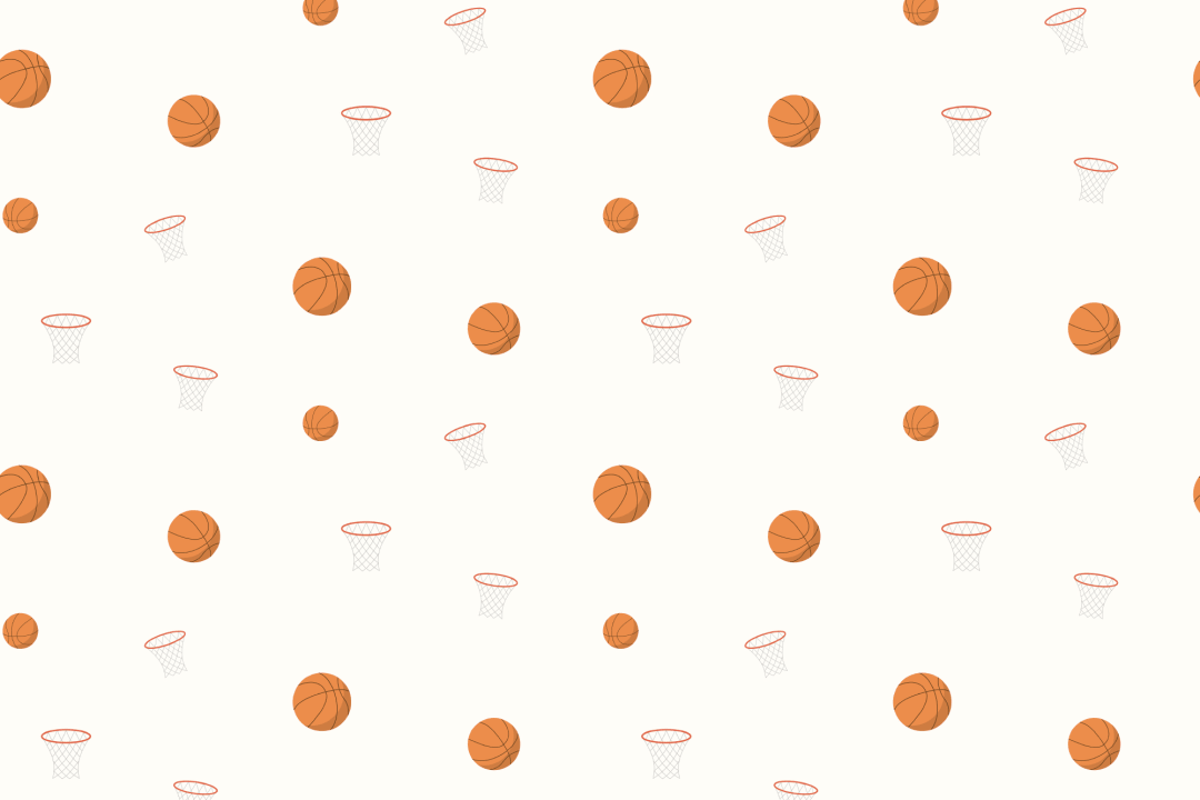 Papel pintado de Ilustración de deportes de baloncesto para niños