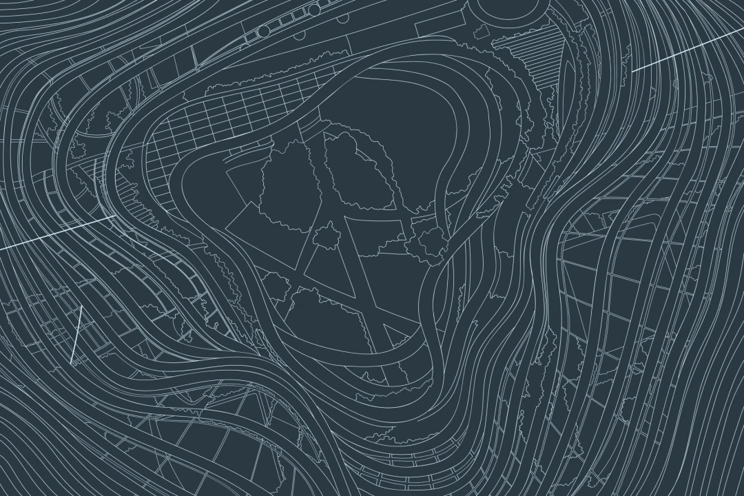 Albastru închis Marina un desen arhitectural zgârie-nori Wallpaper Mural