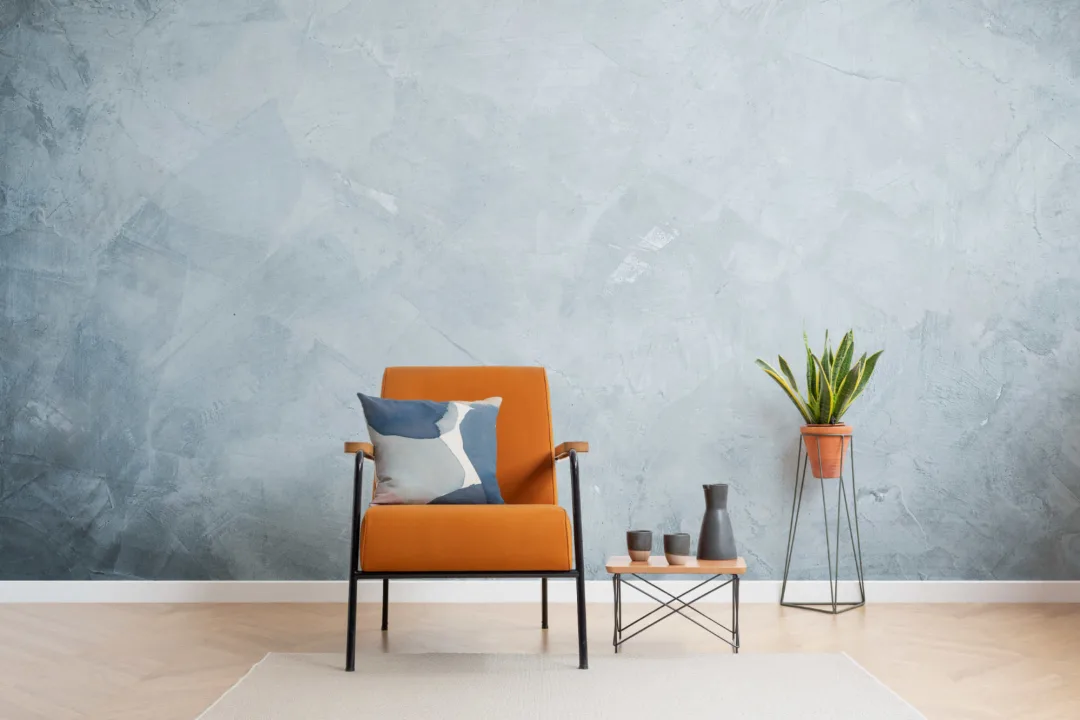 Rough Blue Render Wallpaper Mural