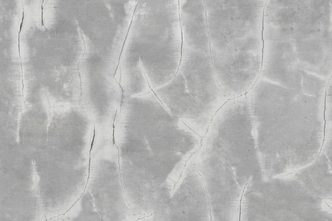 Light Gray Cracked Concrete Wallpaper Mural