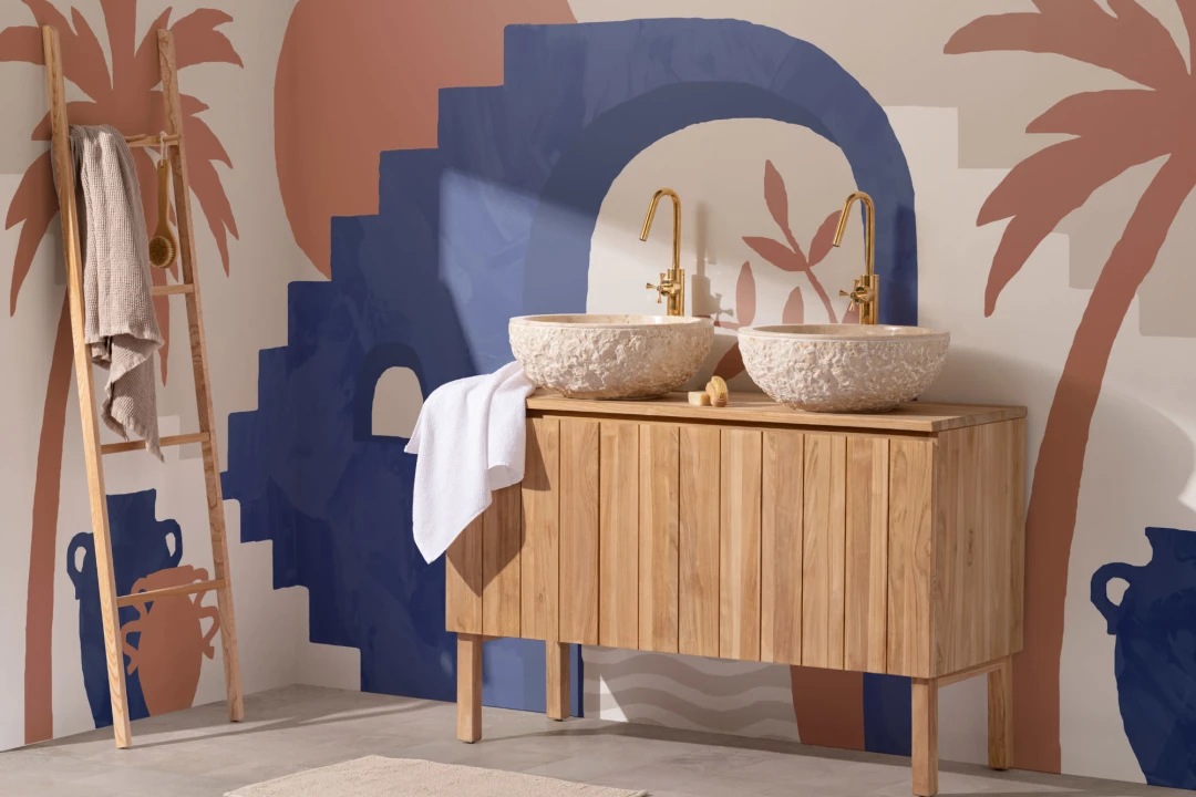 Minimalist mediteranean peisaj de perete Mural