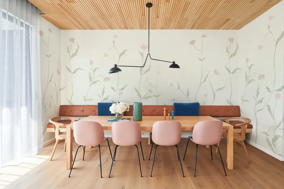 Myke pastellblomster akvarellmalerier for rolige rom