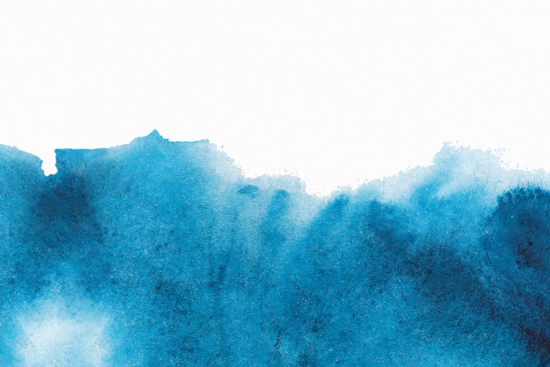 Blue Grunge Fading Paint Wallpaper Mural