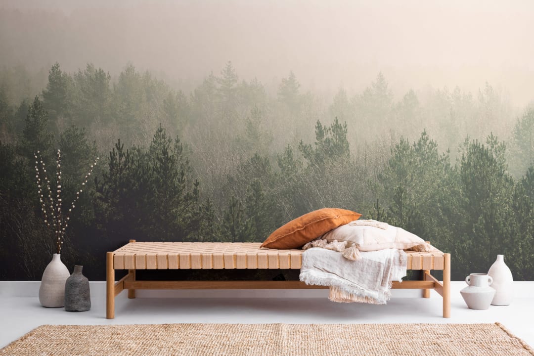 Amidst the Mist Wallpaper Mural