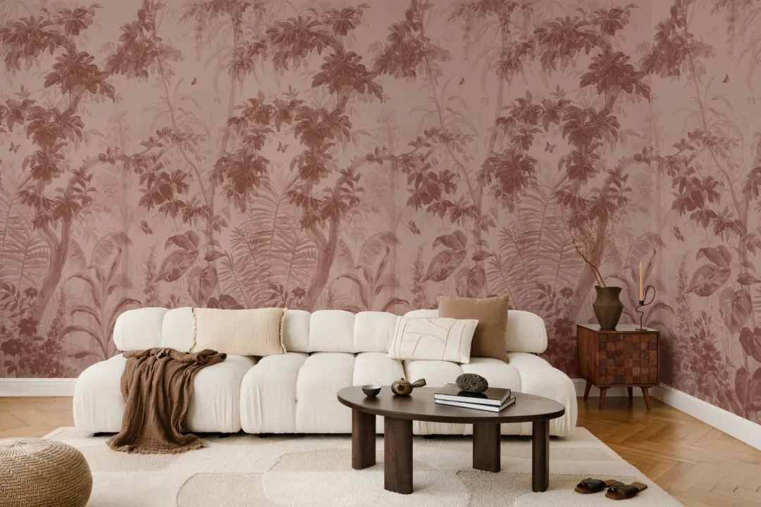 Murale botanic Terracotta Jungle Escape