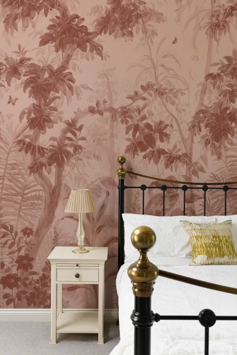 Murale botanic Terracotta Jungle Escape