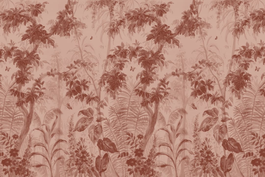 Murale botanic Terracotta Jungle Escape