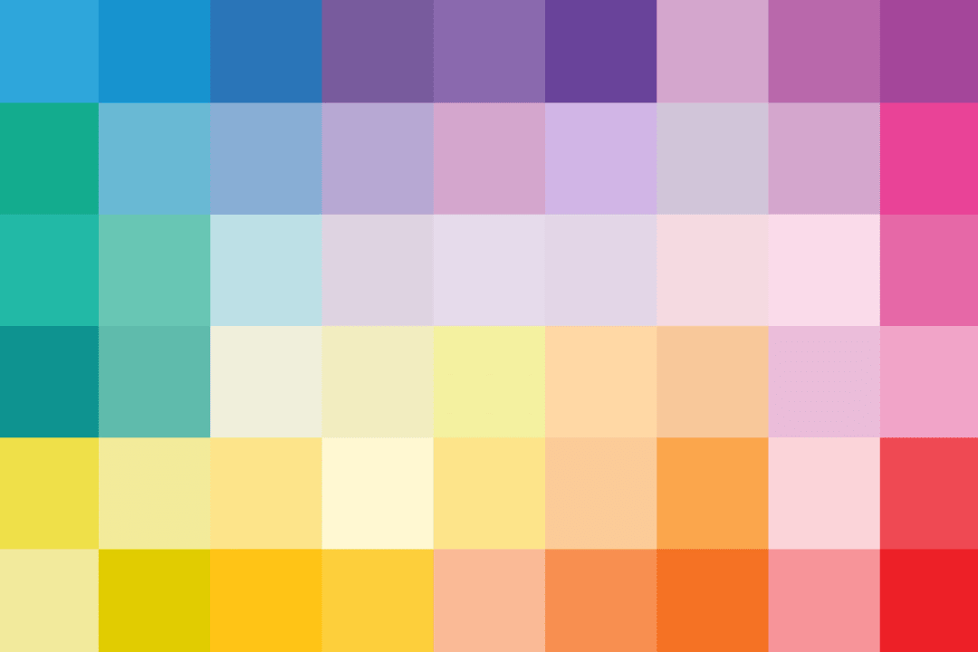 Large Multi-Colored Squares Pixel Style Wallpaper Mural