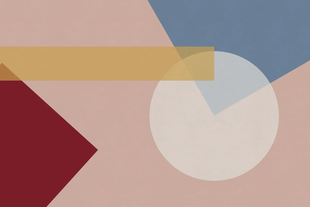 Bold Geometric Shapes Modern Bauhaus Wallpaper Mural