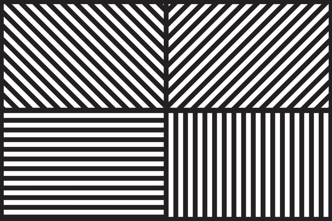 Diom Square Striped Wallpaper Mural