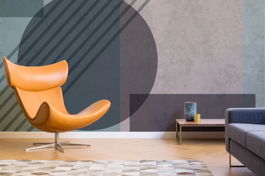 Mireille Geometric Wallpaper Mural