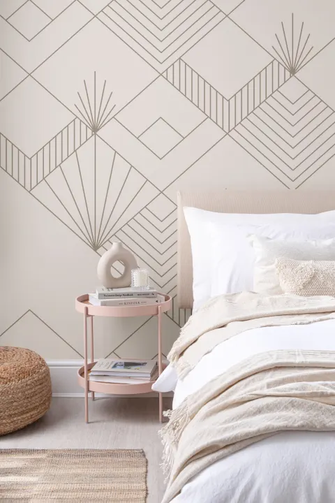 Zelda Art Deco kuvatapetti