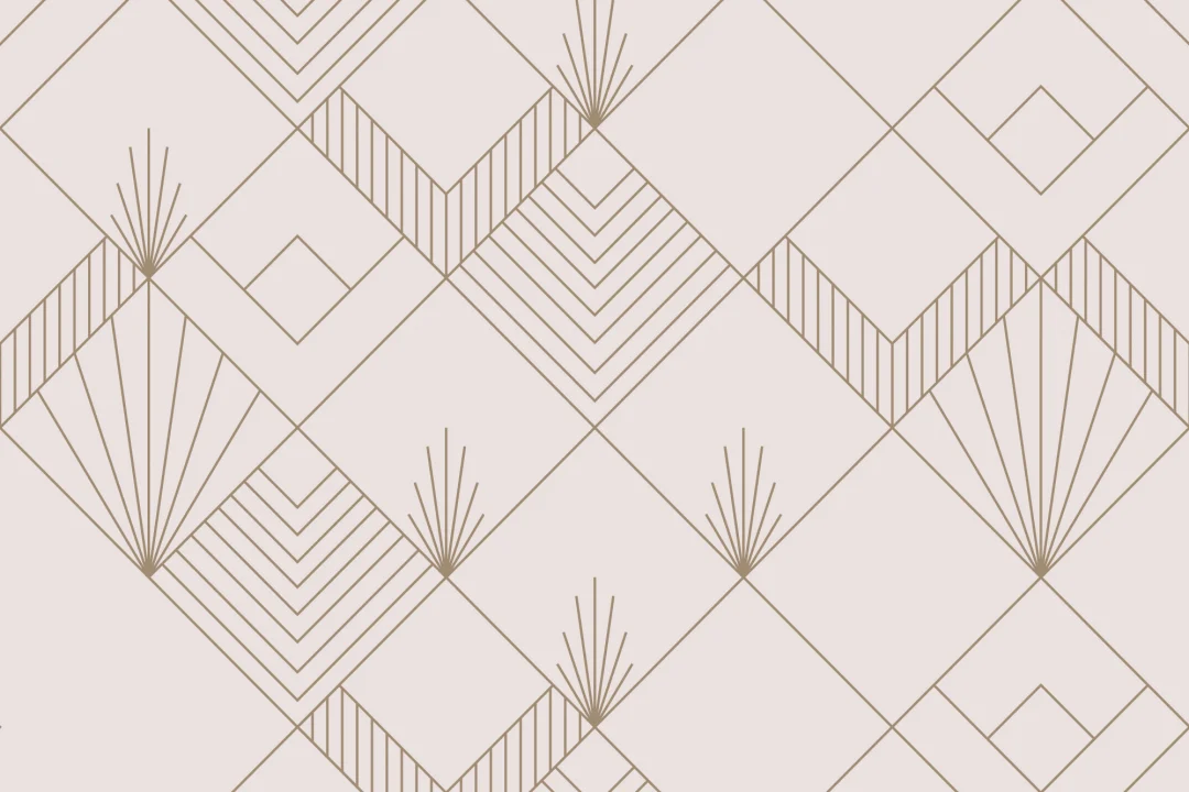Zelda Art Deco Wallpaper Mural