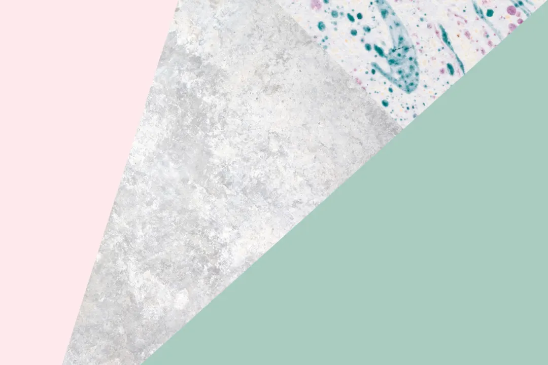 Pink & Green Geometric Wallpaper Mural