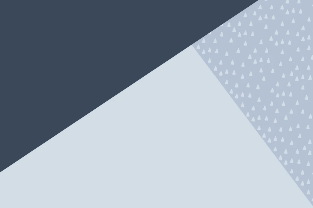Pastel Blue & Navy Triangle Geometric Prism Wallpaper Mural