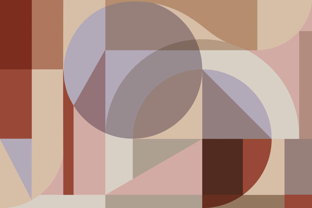 Lilac Geometric Abstract Multicolor Wall Mural